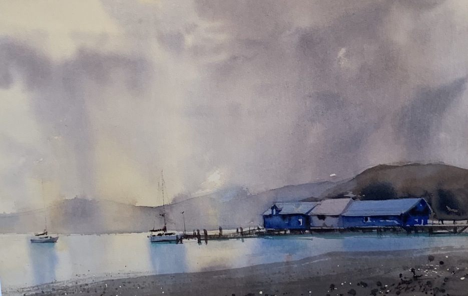 Claire Forbes | Low Tide Akaroa )| McAtamney Gallery and Design Store | Geraldine NZ